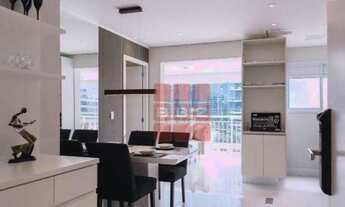 Imagem 2: Apartamento com 1 dormitório, 55 m² - venda por R$ 1.600.000,00 ou aluguel por R$ 9.000,00