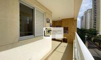 Imagem 2: Apartamento com 2 dormitórios para alugar, 80 m² por R$ 4.350,00/mês - Jardim Aquarius - S