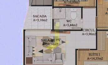Imagem 4: Sobrado com 2 Suítes + 1 dormitório à venda, 170 m² por R$ 990.000 - Pioneiros Catarinense