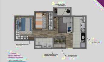 Imagem 14: Apartamento para venda possui 40 metros quadrados com 2 quartos em Cidade Ademar - São Pau