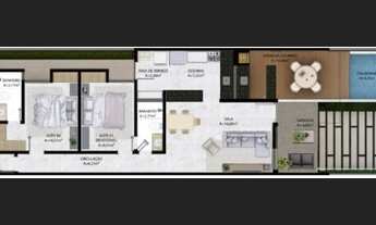 Imagem 6: Casa com 3 dormitórios à venda, 103 m² por R$ 365.000 - Precabura - Eusébio/CE