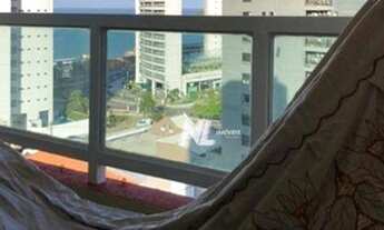 Imagem 3: Flat mobiliado em andar alto e com vista para o mar - 34m² - Ponta Negra