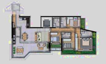 Imagem 5: APARTAMENTO À VENDA COM 3 DORMITÓRIOS, SENDO 3 SUÍTES, 3 VAGAS COM 167 M² NO EMPREENDIMENT
