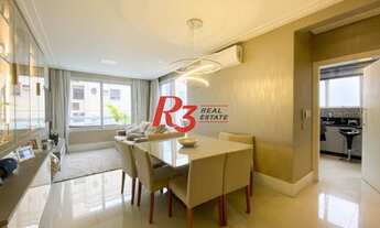 Imagem 5: Cobertura com lazer, à venda, com 141 metros quadrados e 2 suítes. Boqueirão. Santos/SP