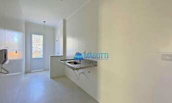 Imagem 7: Apartamento NOVO com 2 dormitórios à venda, 64 m² por R$ 420.000 - Canto do Forte - Praia