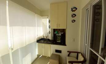 Imagem 2: Lindo apartamento frente ao mar terraço gourmet