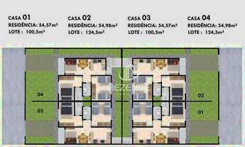 Imagem 5: Casas com 2 dormitórios à venda, 54 m² por R$ 265.000 - Plano Diretor Sul - Palmas/TO