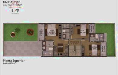 Imagem 4: Casa com 3 dormitórios à venda, 146 m² por R$ 1.175.000,00 - Água Verde - Curitiba/PR