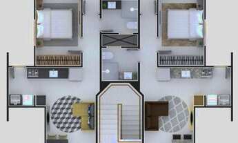 Imagem 4: Apartamento à venda, 56 m² por R$ 285.000,00 - Meia Praia - Navegantes/SC