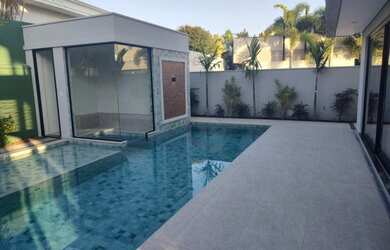 Imagem 6: Casa com 4 suítes à venda, 418 m² por R$ 5.200.000 - Condomínio Maison Du Parc - Indaiatub