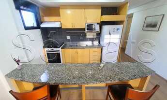 Imagem 4: Flat para locação no Moema Duplex Life contendo 53m², 1 dormitório e 1 vaga de garagem