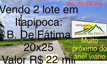 Imagem 5: Vendo bairro de Fátima 1 - 2 lotes -30 mil