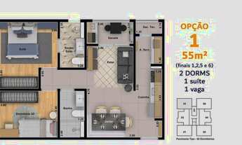 Imagem 3: Apartamento com 2 quartos a venda no Parque Campolim em Sorocaba - SP