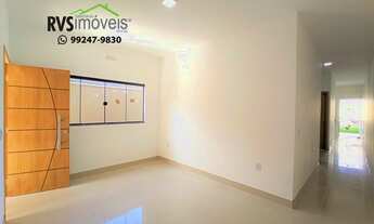 Imagem 7: Casa com 3 quartos em Vila Maria - Aparecida de Goiânia - GO. Ampla varanda gourmet