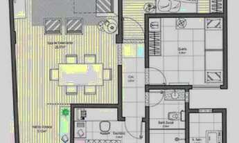Imagem 4: S - Flamboyant - sala com 3 ambientes - mobilhado - toda estrutura e vias de acesso proxi
