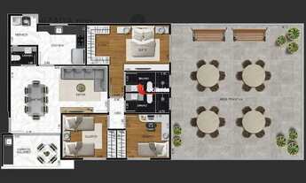 Imagem 5: Área Privativa à venda, 3 quartos, 1 suíte, 4 vagas, Sagrada Família - Belo Horizonte/MG