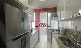 Imagem 4: Apartamento com 1 dormitório para alugar, 56 m² por R$ 3.640/mês - Jardim das Colinas - Sã