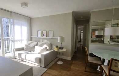 Imagem 2: Lindo 2 dormitórios (1 suíte), churrasqueira, sacada e 1 vaga. Infra completa