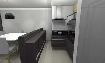 Imagem 3: Apartamento com 2 dormitórios (1 suíte) à venda, 80 m² por R$ 475.000 - Vila Frezzarin - A