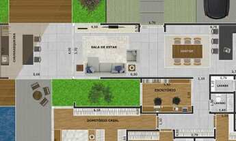 Imagem 3: ESSENZA GRANJA VIANA o novo conceito de morar. Casa Térrea 3 Suítes 4 Vagas