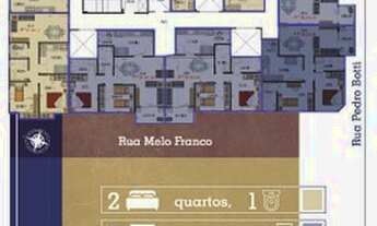 Imagem 4: Apartamento com 2 dormitórios à venda, 56 m² por R$ 299.000,00 - Santa Cecília - Juiz de F