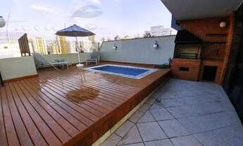 Imagem 5: Cobertura duplex mobiliada com piscina e churrasqueira em condominio clube em Perdizes