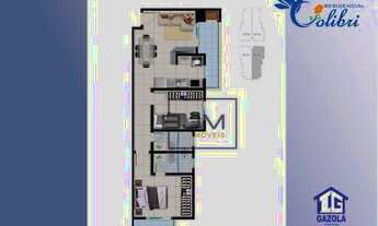 Imagem 5: Apartamento com 2 dormitórios à venda, 58 m² por R$ 231.810,00 - Costa e Silva - Joinville