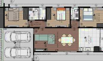 Imagem 3: Casa com 3 dormitórios à venda, 140 m² por R$ 775.000 - Residencial Golden Park - Jacareí