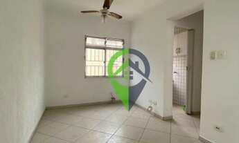 Imagem 3: Andar alto, vista livre - 1 dormitório à venda - Gonzaga - Santos/SP