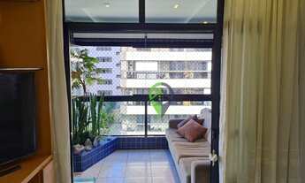 Imagem 4: Apartamento perto da praia com 2 dormitórios, 1 com suíte à venda, 98 m² por R$ 850.000