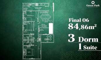 Imagem 7: GRANDE OPORTUNIDADE P/ MORAR OU INVESTIR - Apartamento na planta a preço de custo na Zona