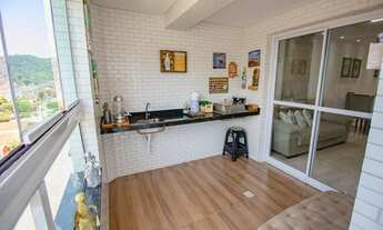 Imagem 2: Apartamento para venda tem 83 m² com 2 quartos sendo 1 suitesu em Canto do Forte - Praia G