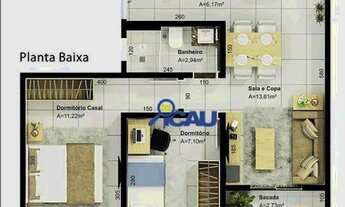 Imagem 2: Apartamento com 2 dormitórios à venda, 51 m² por R$ 195.000,00 - Itoupavazinha - Blumenau