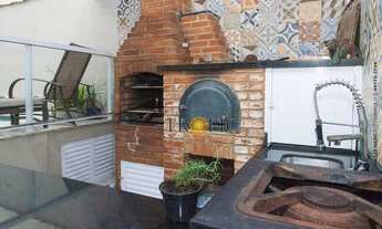 Imagem 4: Triplex com 4 suítes Imobiliada 248 m² à venda por R$ 1.490.000,00 - Campo Grande, Santos