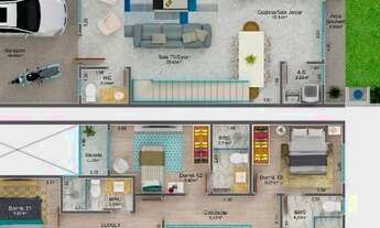 Imagem 5: SOBRADO GEMINAD PRÓX. COLEGIO MACHADO DE ASSIS