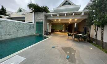 Imagem 3: CASA TRIPLEX COM 5 SUÍTES, NO CONDOMÍNIO BLUE HOUSE BARRA DA TIJUCA