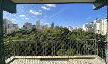 Imagem 1: Apto Reformado com vista permanente para o Parque Buenos Aires 181 mts em Higiienópolis