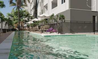 Imagem 2: Apartamento com 2 dormitórios à venda, 51 m² por R$ 264.000,00 - Parque Residencial Flambo