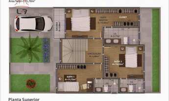 Imagem 3: Casa com 3 dormitórios à venda, 146 m² por R$ 1.175.000,00 - Água Verde - Curitiba/PR