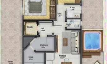 Imagem 13: Apartamento com 2 dormitórios à venda, 90 m² por R$ 1.905.000,00 - Praia Brava - Itajaí/SC