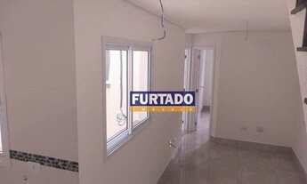 Imagem 3: Cobertura sem Condomínio com 2 dormitórios para alugar, 44 m² por R$ 2.200/mês - Vila Pire