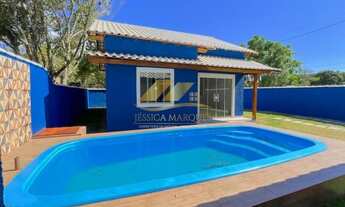 Imagem: Linda casa 2 quartos, com piscina e área