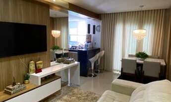 Imagem 4: Apartamento para venda possui 80 metros quadrados com 3 quartos com suíte bem decorado