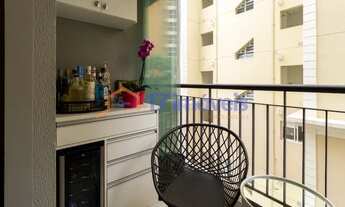 Imagem 4: Apartamento para venda, 1 dormitório/suíte, 1 vaga, sacada, pronto para morar no Jardim Am