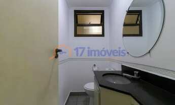 Imagem 6: Apartamento de 136m² com 3 dormitórios sendo 1 suíte master, 4 banheiros, 2 vagas - Santo