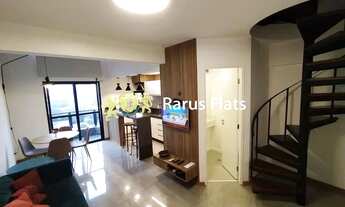 Imagem: Flat com 1 Quarto para alugar, 52m² - Moema