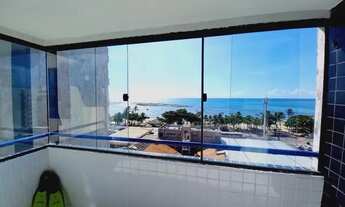 Imagem 5: Apartamento com varanda, quarto e sala para Ponta Verde