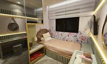 Imagem 4: Apartamento 2 quartos com churrasqueira a carvão na varanda - Vila Rosa