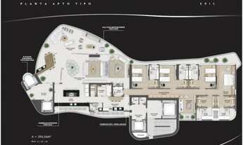 Imagem 7: Edifício Epic Apartamento com 4 dormitórios