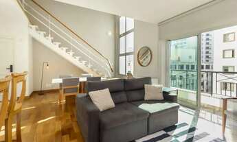 Imagem 2: Duplex com alma urbana no melhor de Pinheiros, 2 dormitórios sendo 2 suíte e 2 vagas